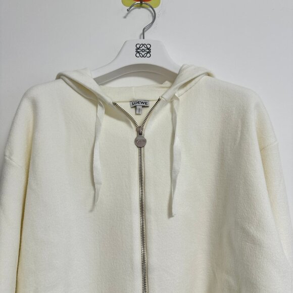 Loewe Anagram wool-blend zip-up hoodie - Picture 5 of 11